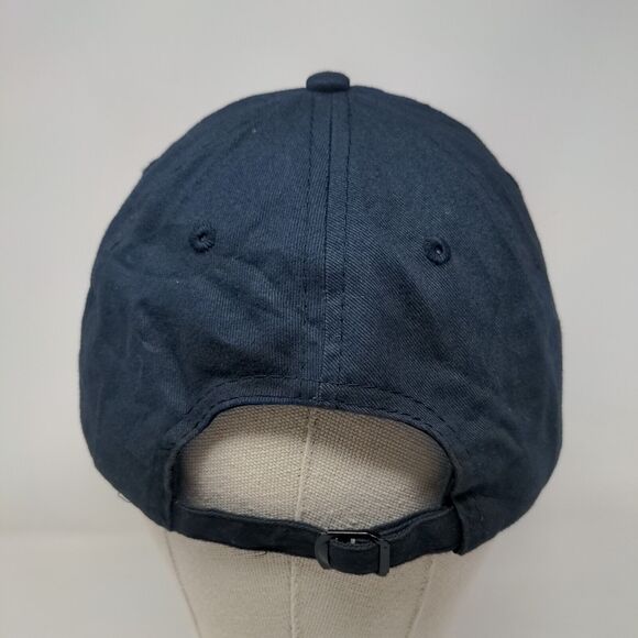 Mutual Credit Union Slideback Hat Blue One Size Adjustable Embroidered 6 Panel - Picture 5 of 7